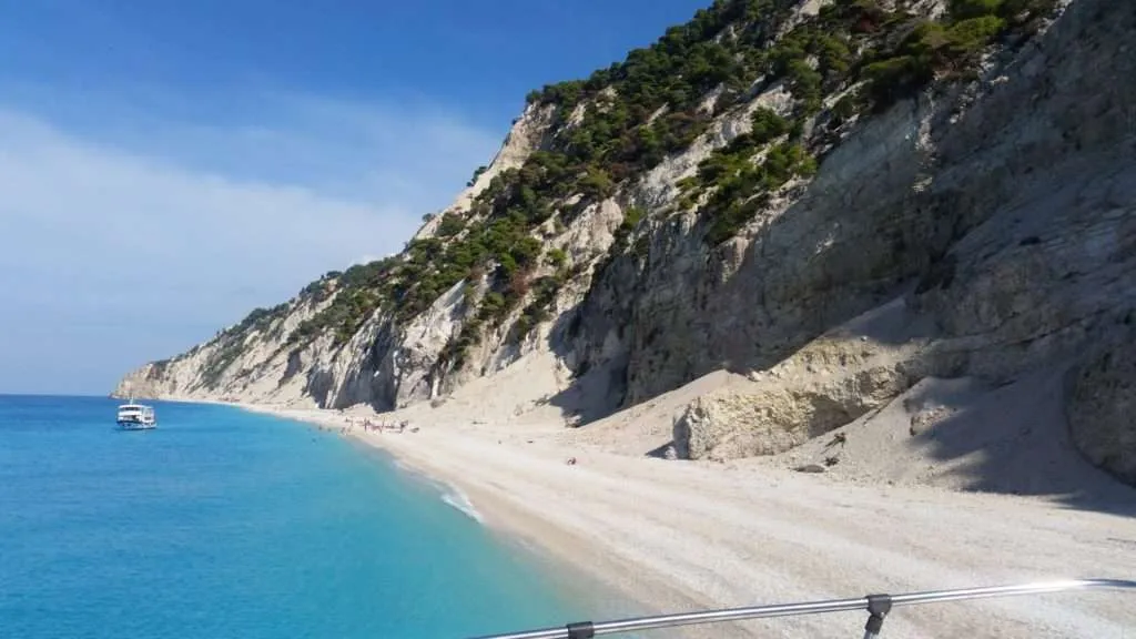 Greece, Lefkada, Еgremni beach