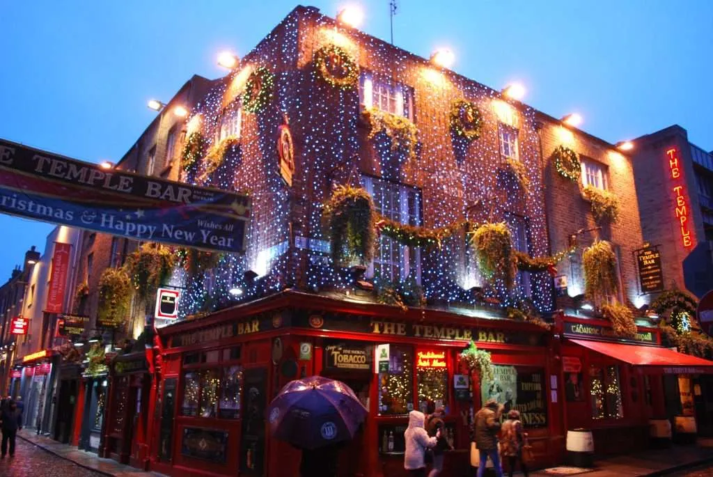 The temple bar, Dublin, Ireland