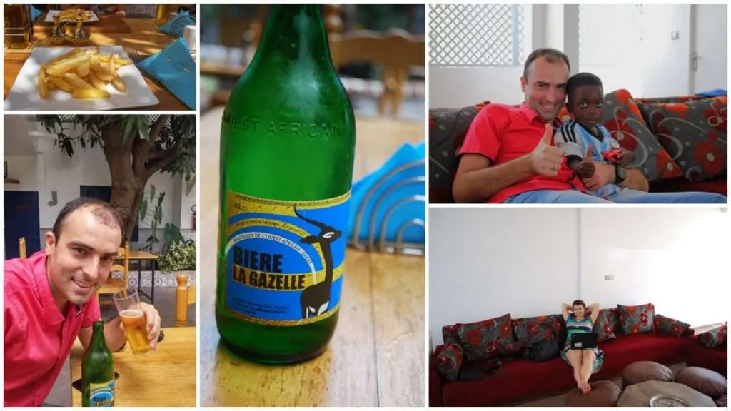 travel to Senegal, Dakar, Casa Mara, Gazelle beer