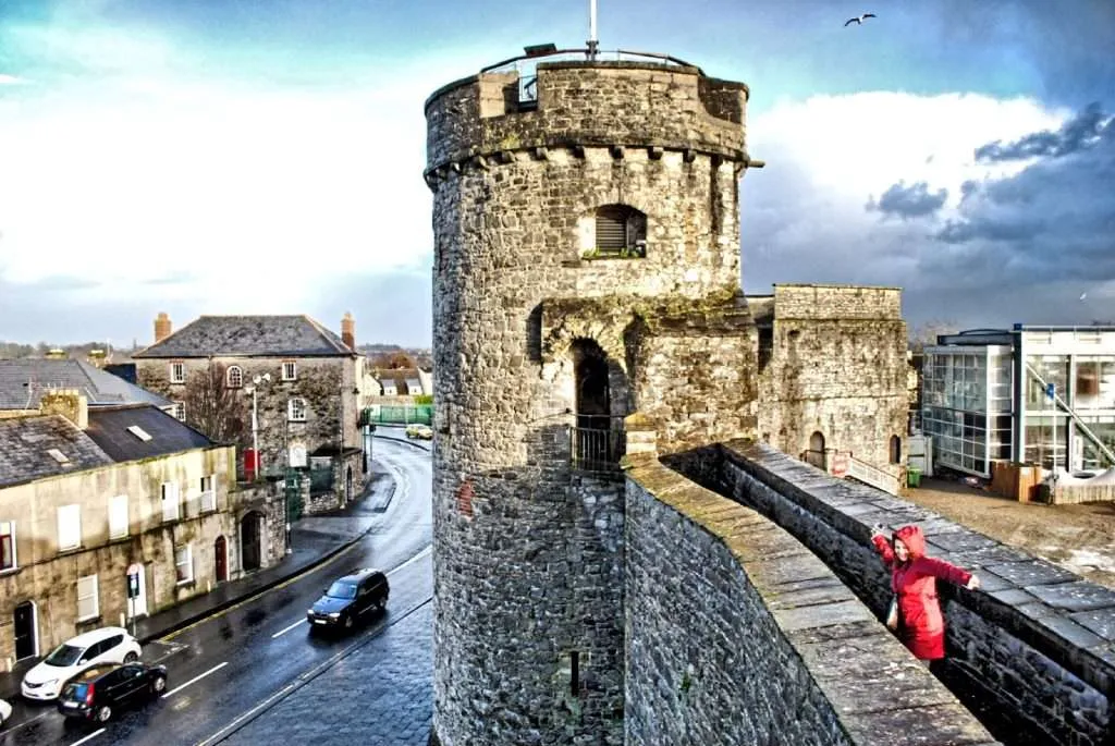 Ирландия, Limerick, King John's Castle, замък