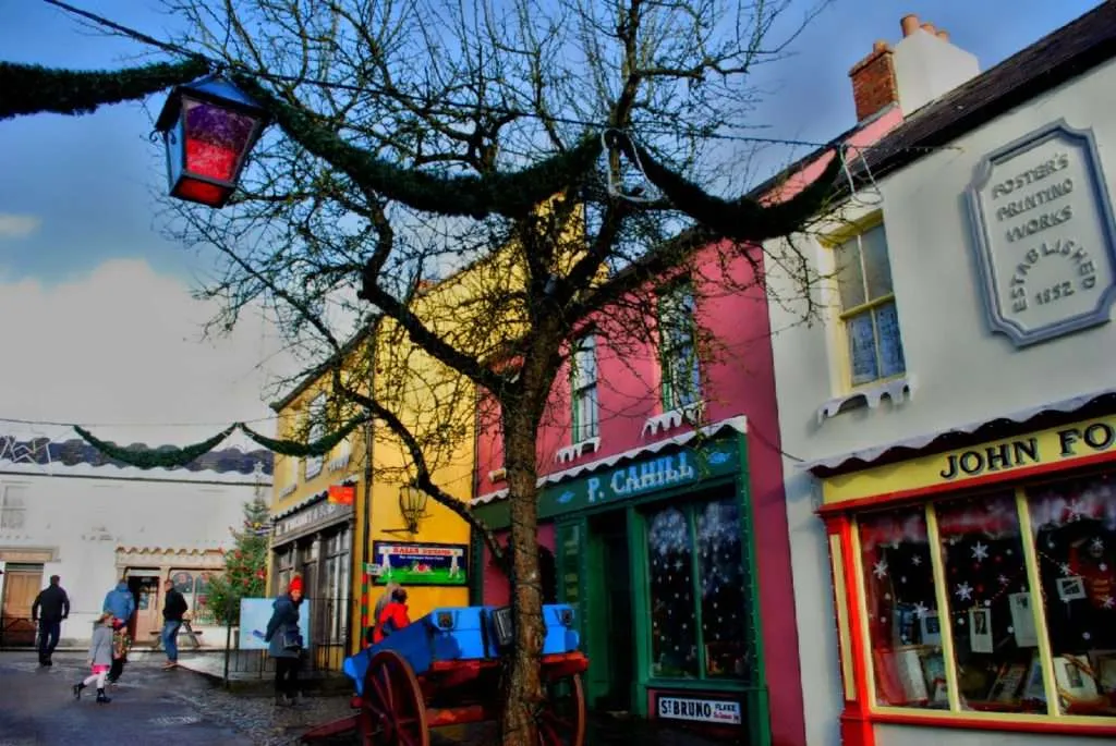 Ирландия, Bunratty Castle and Folk Park, замък и парк