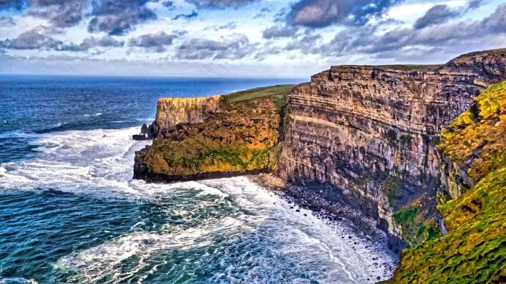 Ирландия, Wild Atlantic Way, Cliffs of Moher, скали