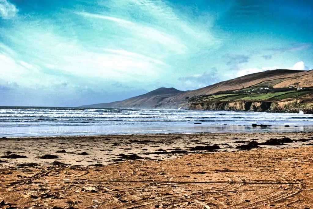 Ирландия, Dingle peninsula, Inch beach, плаж