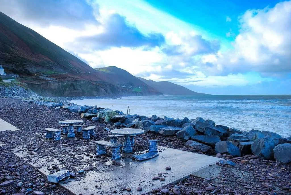Ирландия, Ring of Kerry, Rossbeigh beach, плаж