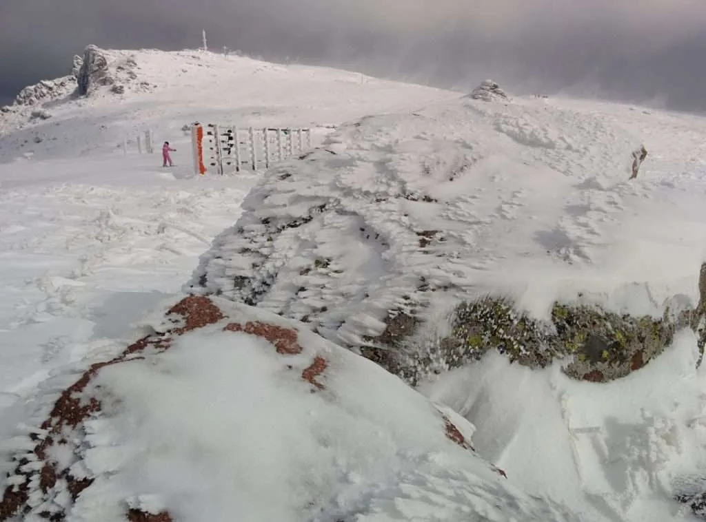 Serbia, Stara planina, winter ski resort Babin zub