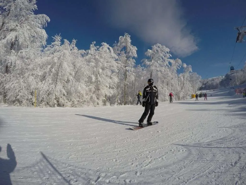 Serbia, Stara planina, winter ski resort Babin zub
