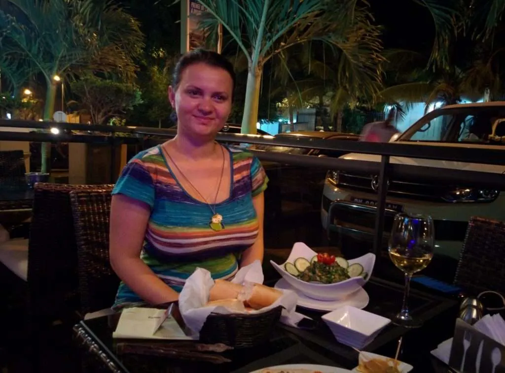 travel to Senegal, Dakar, dinner, restaurant