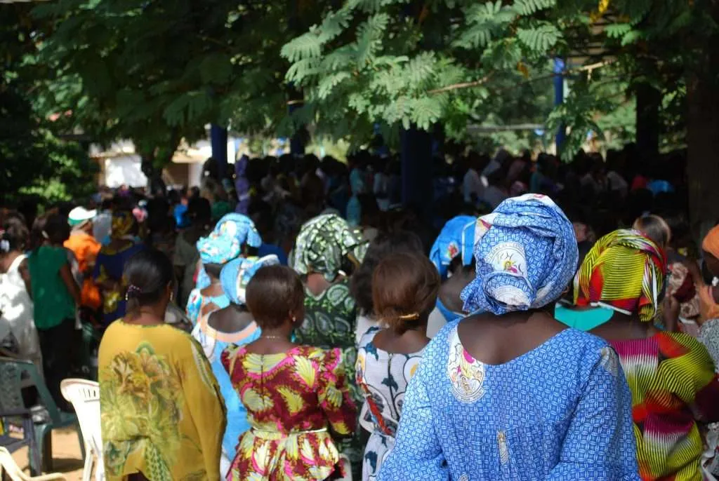 Senegal, Keur Moussa, church, religion, liturgy, monastery, ceremony, people, singing