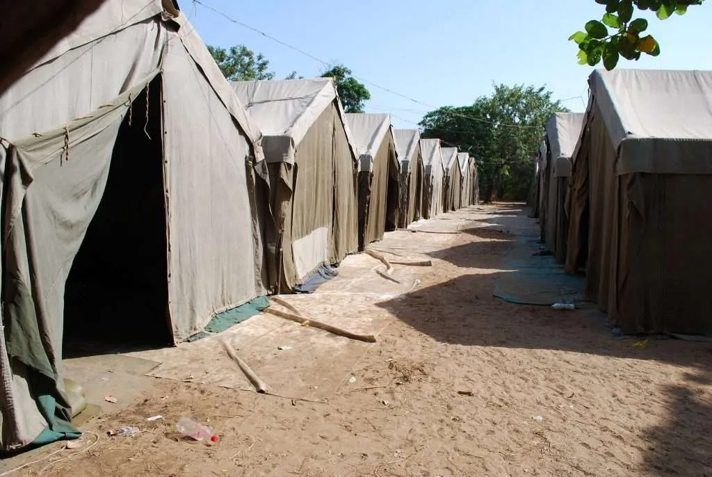 Senegal, Keur Moussa, church, religion, liturgy, monastery, ceremony, tents, camp, accommodation