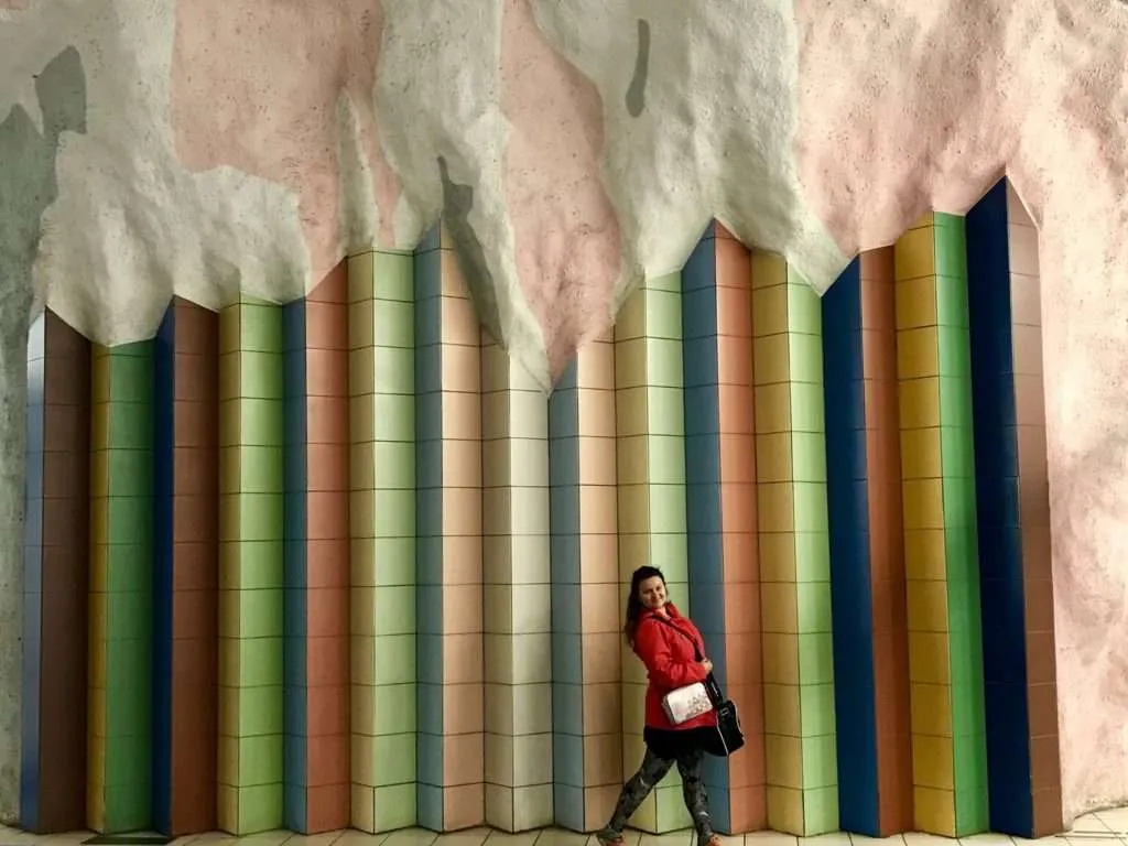 MΓΆrby Centrum subway station, Stockholm Tunnelbana