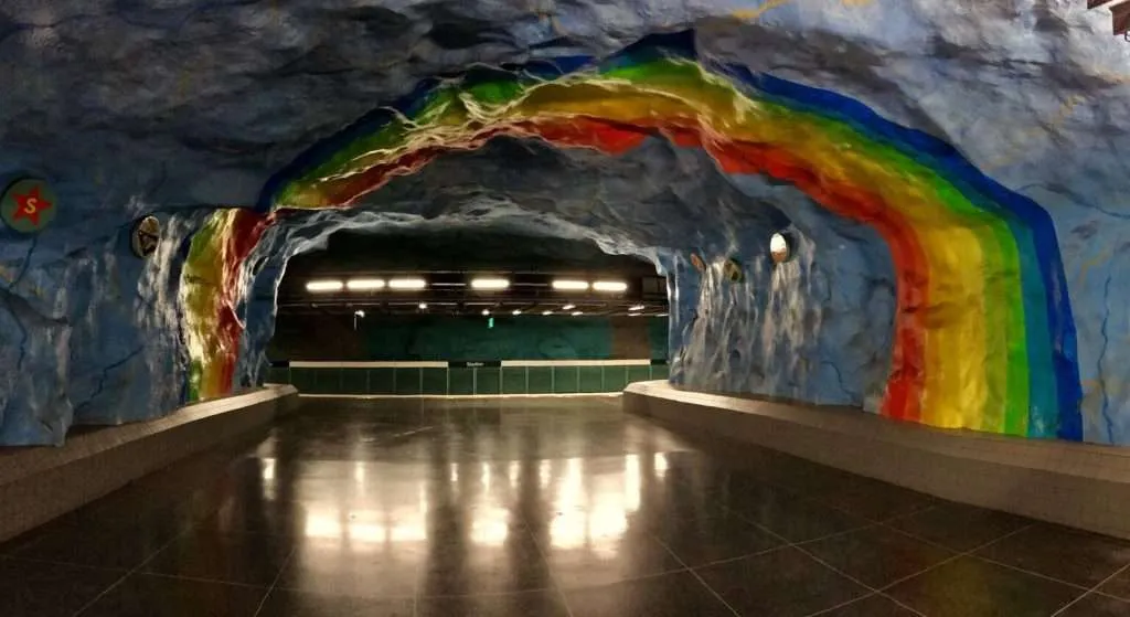 Stadion subway station, Stockholm Tunnelbana