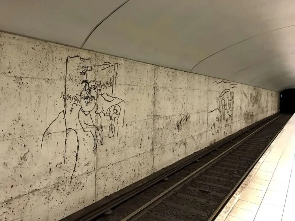 Γstermalmstorg subway station, Stockholm Tunnelbana