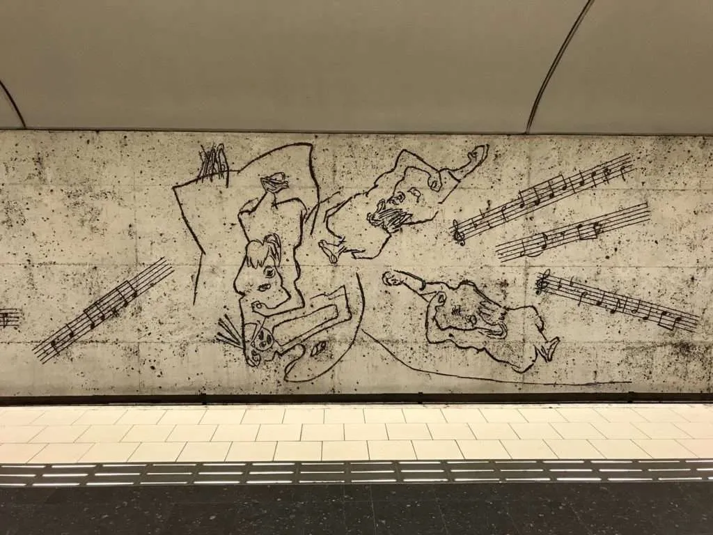 Γstermalmstorg subway station, Stockholm Tunnelbana