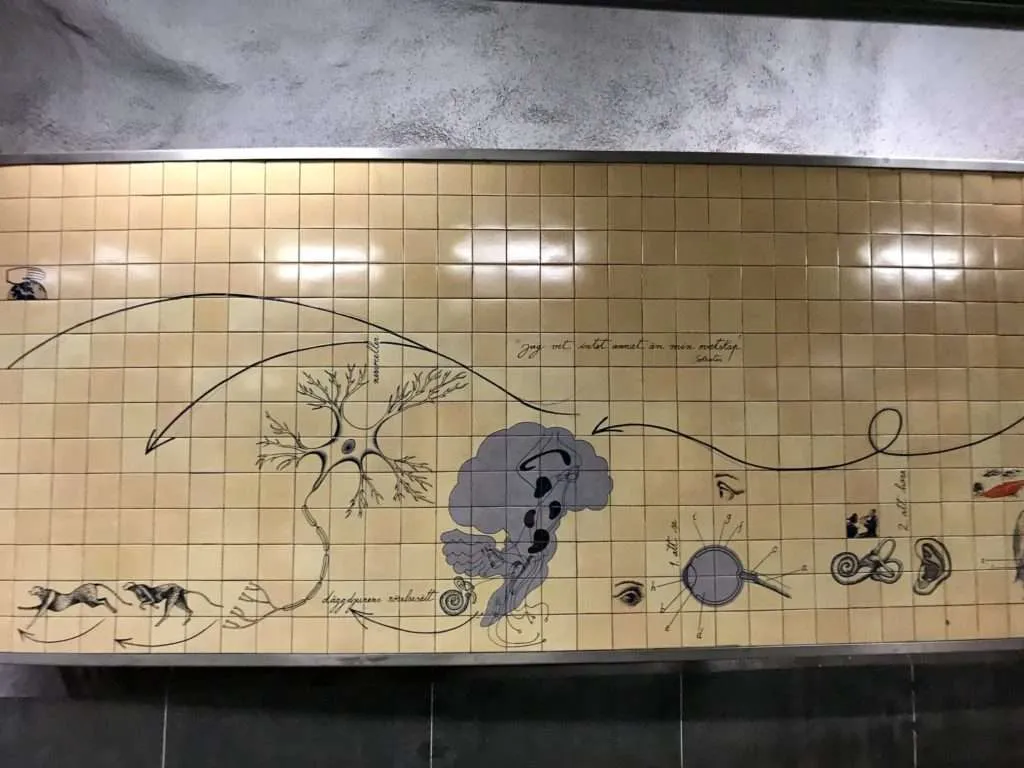 Universitetet subway station, Stockholm Tunnelbana