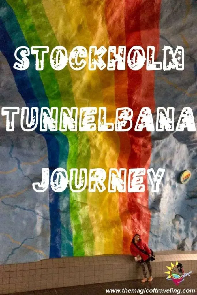 Stockholm Tunnelbana subway journey