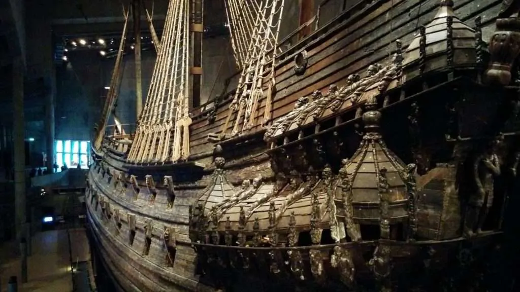 trip to Vasa Museum in Stockholm, Sweden