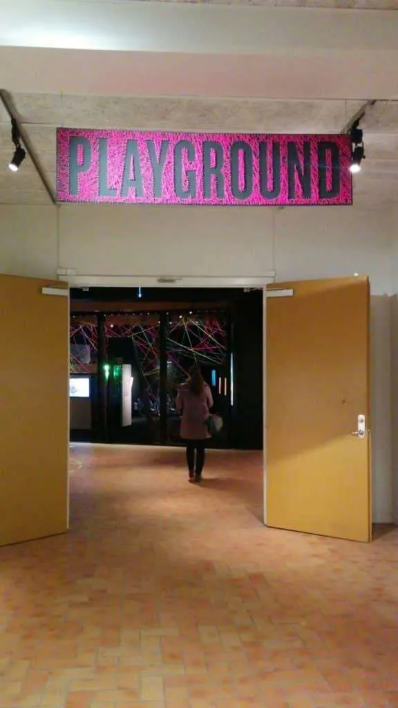 kids station in the cool free Ethnographic Museum in Stockholm, Sweden