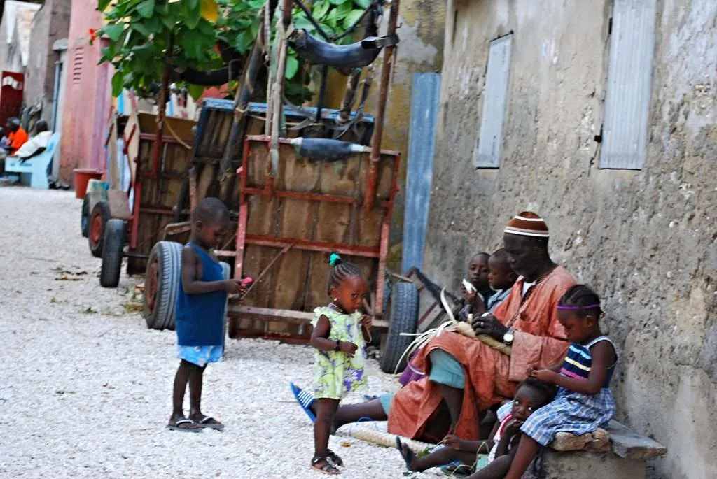 Travel to Senegal - Bandia reserve, big baobab tree, Shell island, Sally beaches