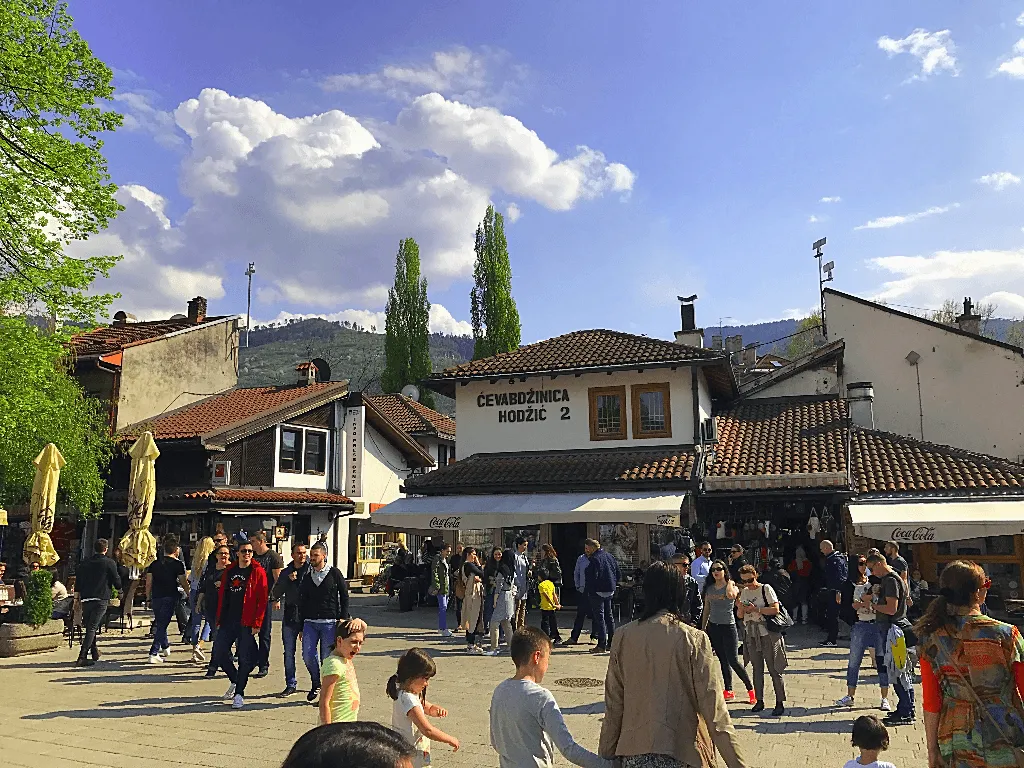 Sarajevo, Bosnia and Herzegovina, Our Skoda road trip route on the map - Bosnia and Herzegovina, Croatia, Slovenia, Czech, Slovakia
