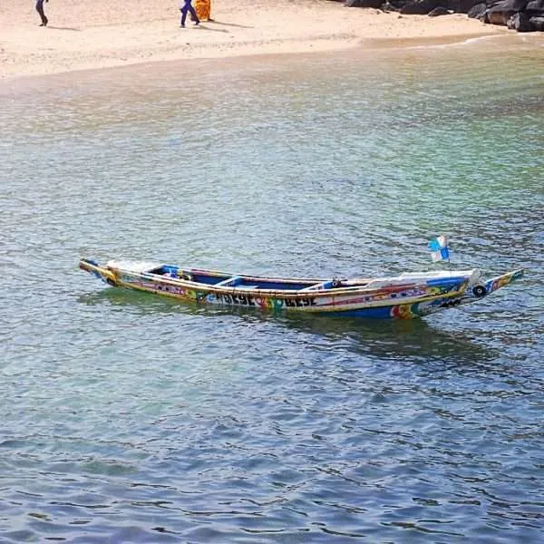 Travel to Senegal - Pink lake (Lac Rose), rally Dakar finish, off-road, Goree island, Dakar at night