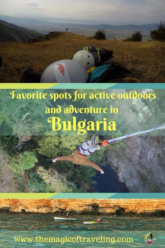 outdoor and adventure places in Bulgaria, Pinterest photo