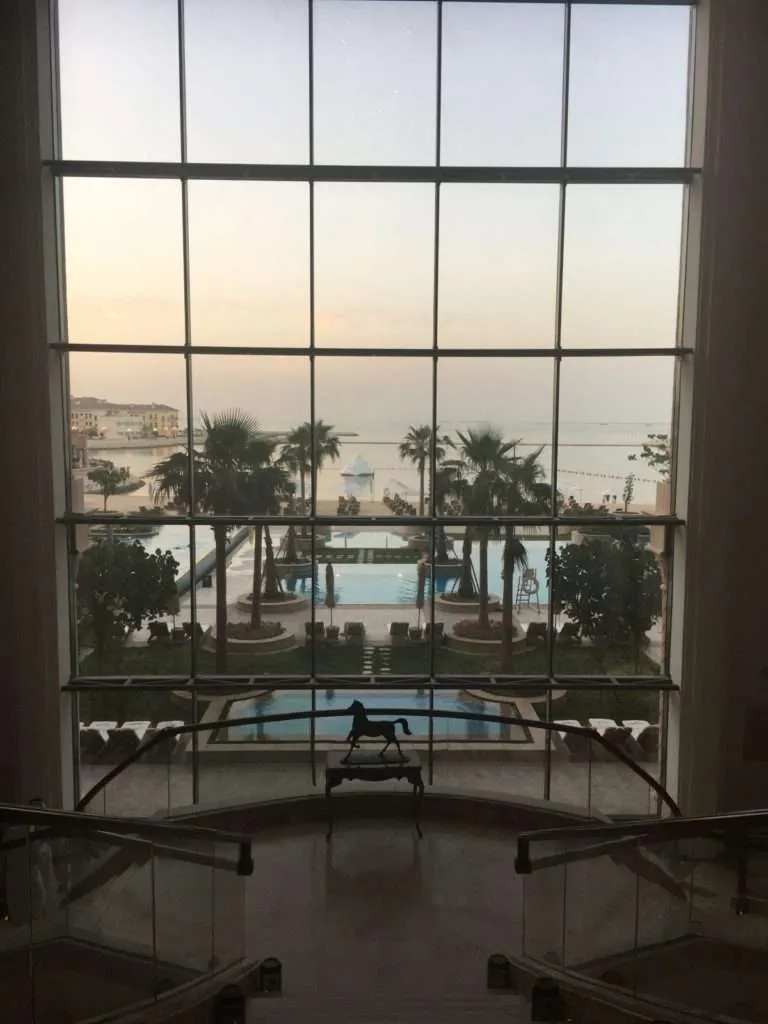 Visit Doha, Qatar, Kempinski hotel