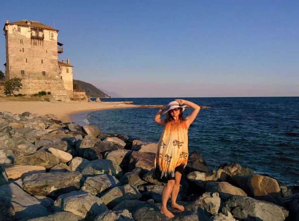 Seaside in Greece: Chalkidiki, Mount Athos, Ouranoupoli