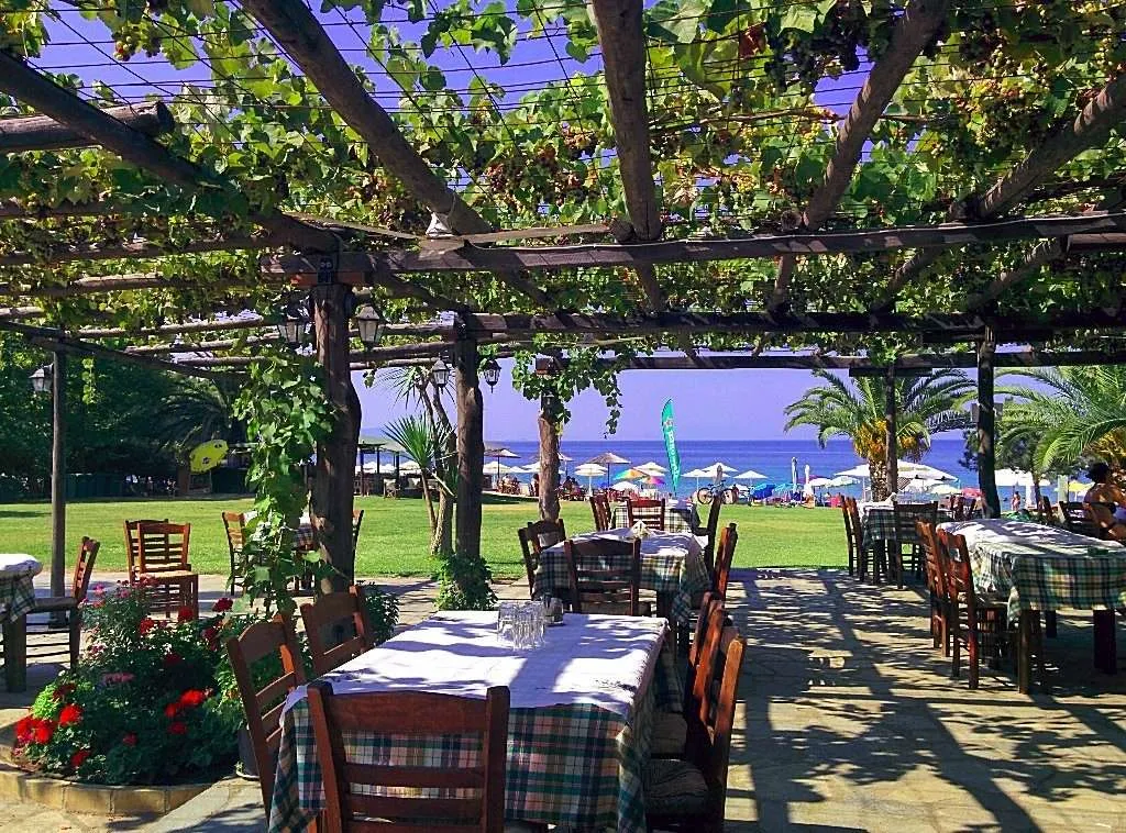 Seaside in Greece: Chalkidiki, Mount Athos, Koumitsa campsite
