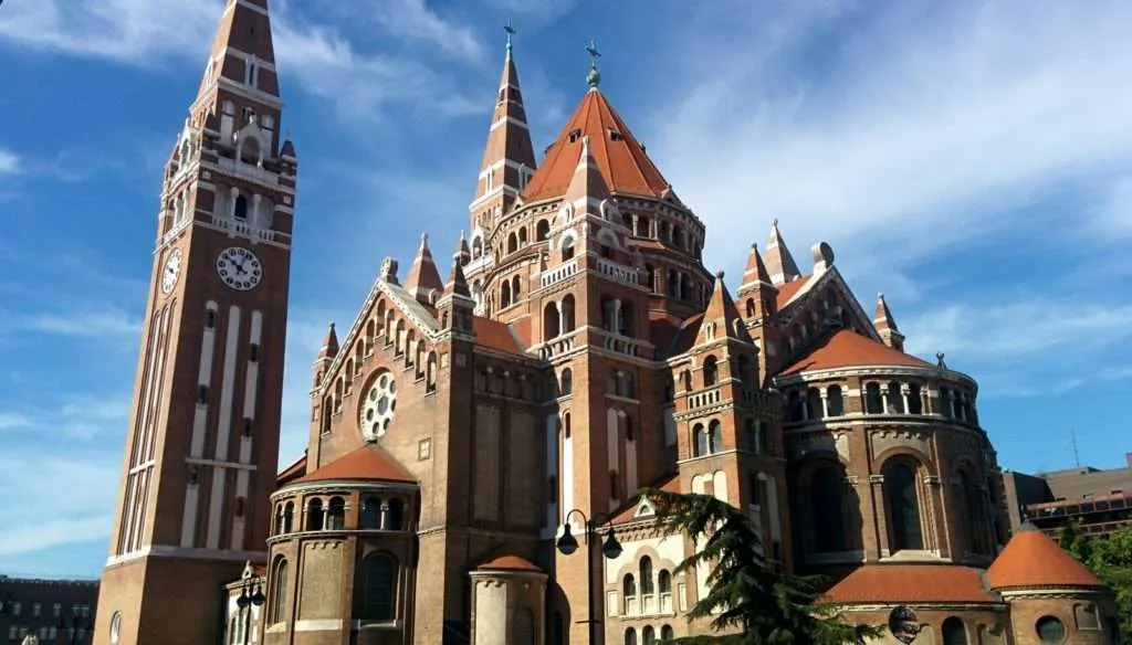 Hugary Szeged the votive Church