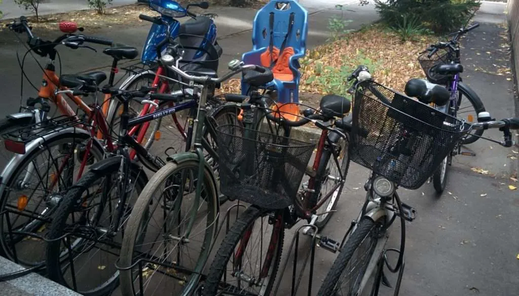 Hungary Szeged bicycles