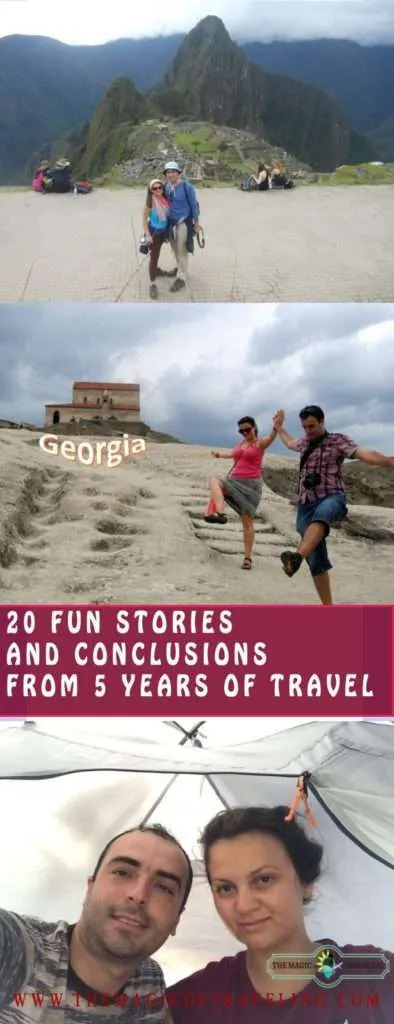 20 fun stories and conclusions from 5 years of traveling, Pinterest photo