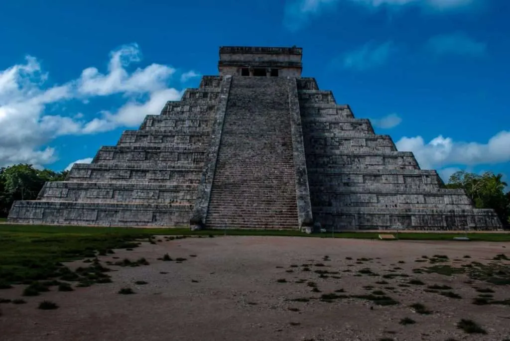 Mexico Chichen Itza Kukulkan stairway New7Wonders