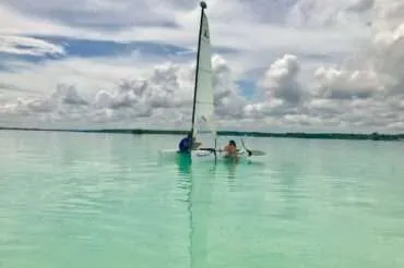 The paradise in Mexico has a name, it’s called Laguna Bacalar
