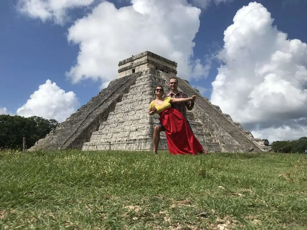 Mexico Chichen Itza Kukulcan Dancing New7wonders