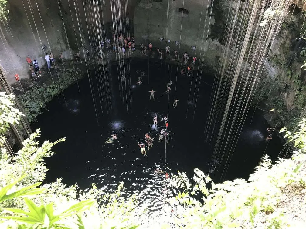 Mexico Chichen Itza New7wonders Ik Kil Cenote