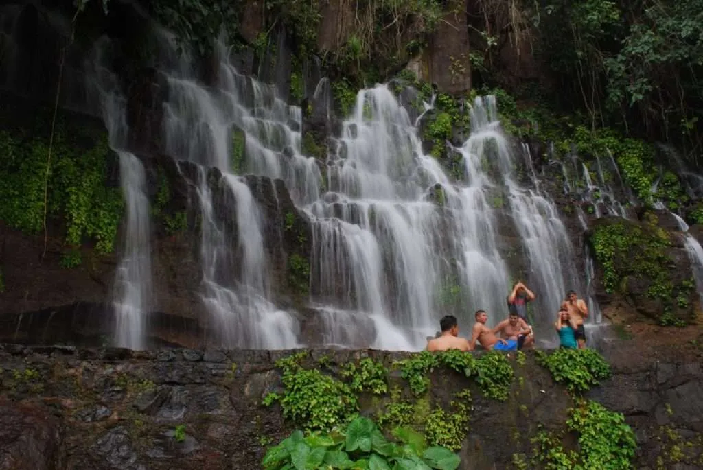 Waterfalls Chorros de la Calera near Juayua, Ruta de las Flores, El Salvador