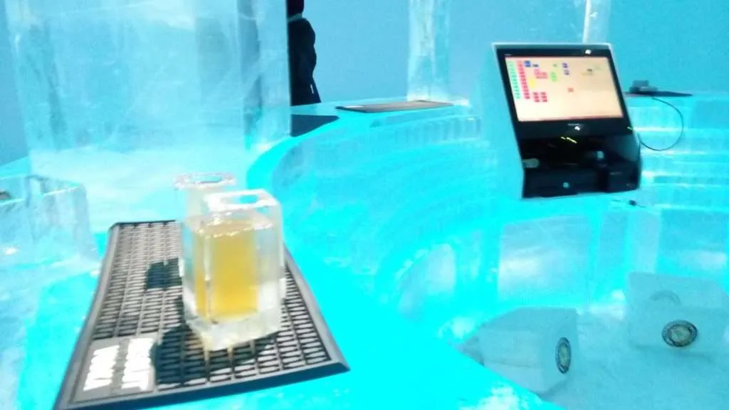 Ice bar, Kiruna, Sweden