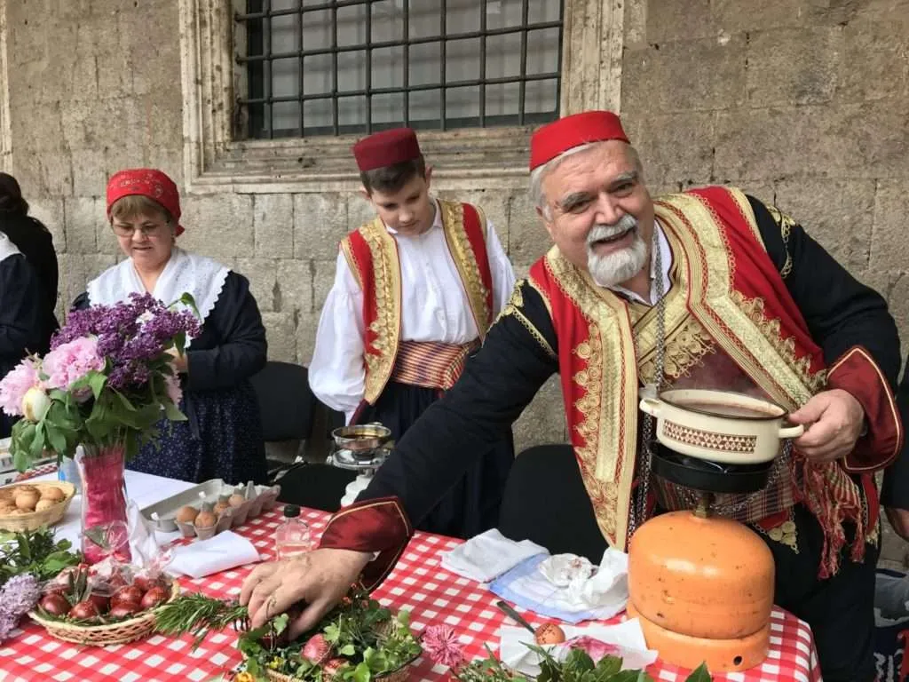 Easter festival and market, Dubrovnik, Croatia