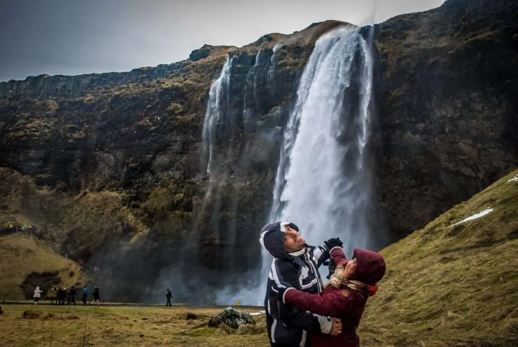 Iceland, road trip, places to visit, guide, Seljalandsfoss, waterfall, forest