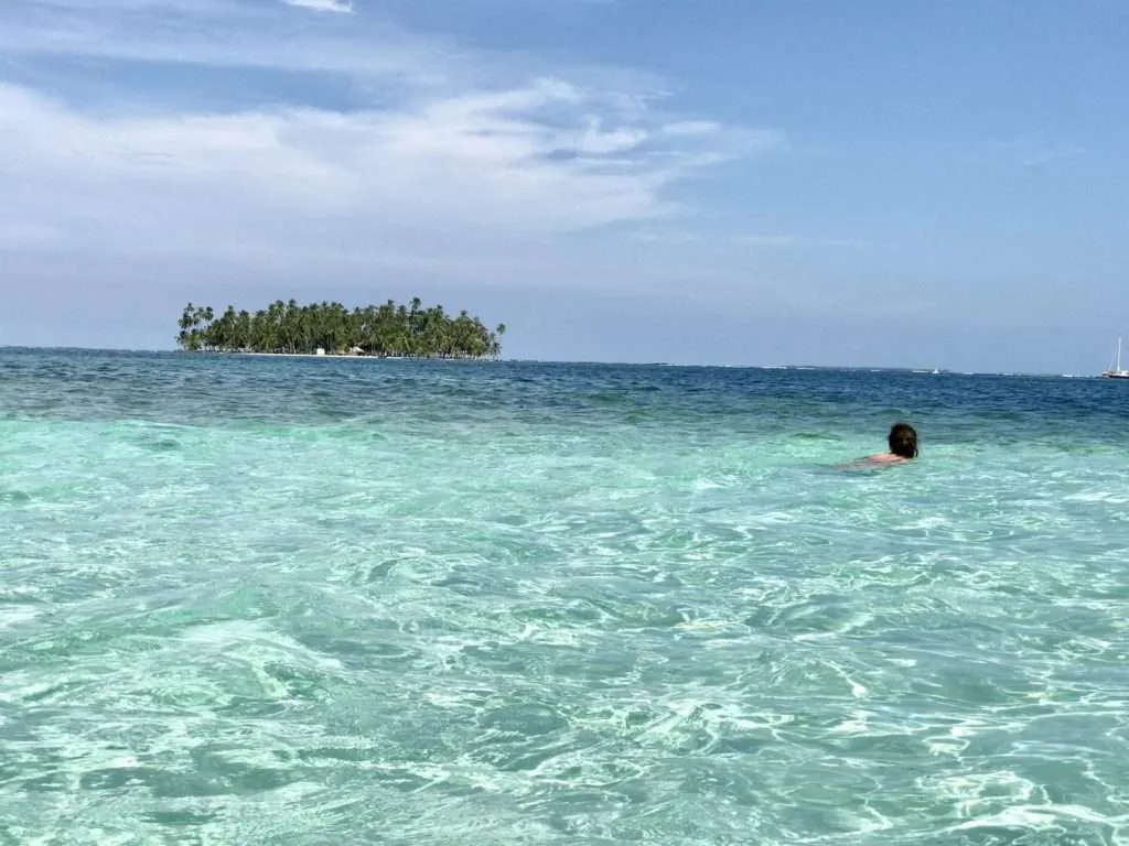 San Blas Guna Yala village Island in Panama