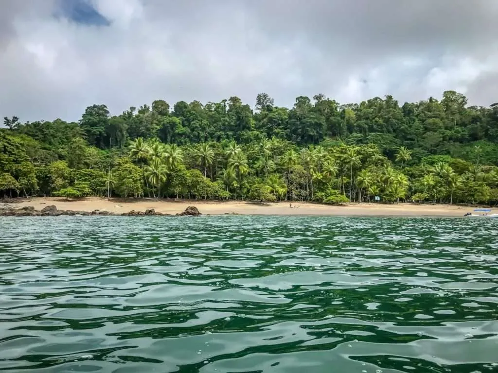 The empty beach! Caño Island, Corcovado National Park, Costa Rica