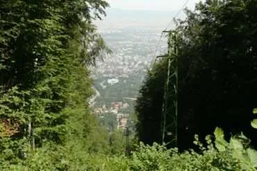 Vitosha Mountain – looking down on Sofia