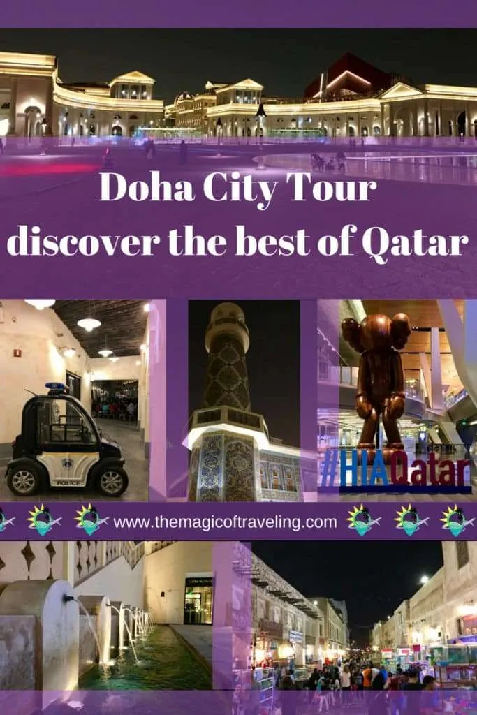 Doha City Tour - explore Doha, Qatar in the evening
