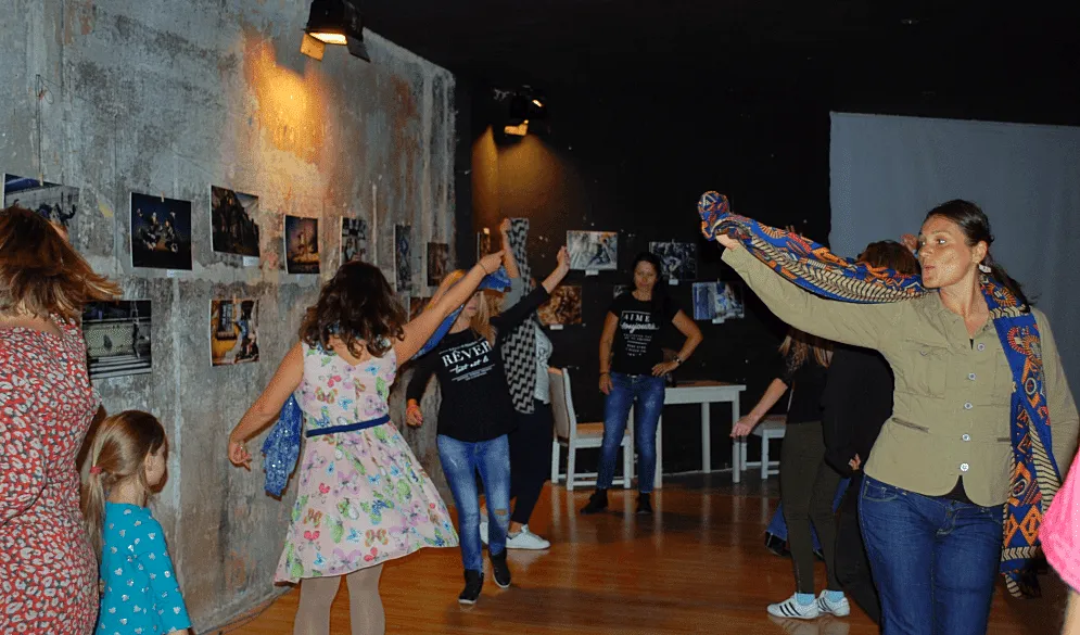 Dancing Sega in Varna on Follow the locals book event