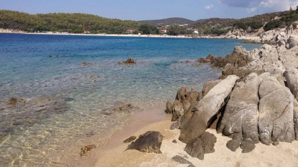 The secluded Ema beach