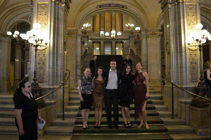 Inside Vienna Opera house, Wiener Staatsoper