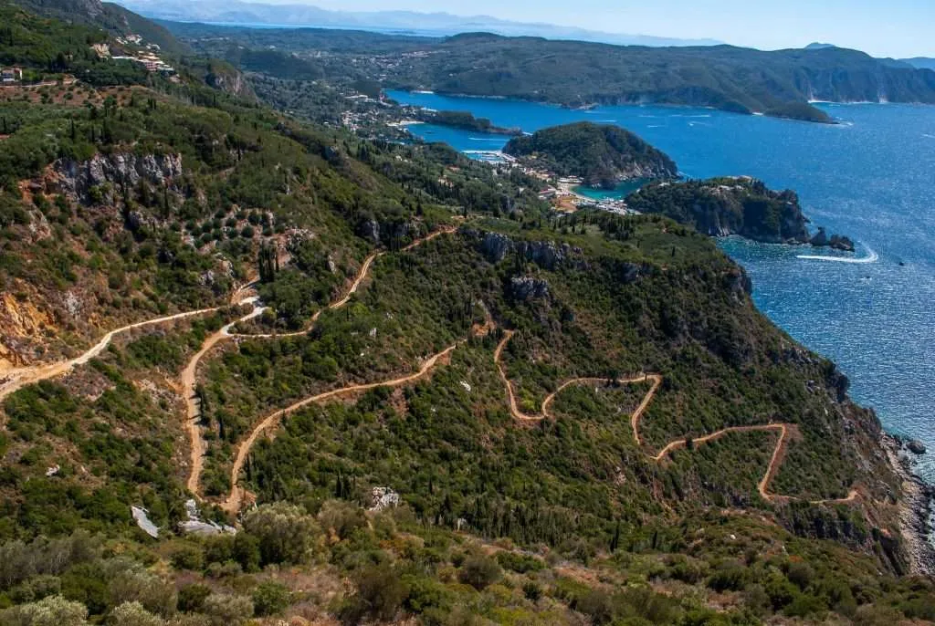 Greece Corfu Angelokastro