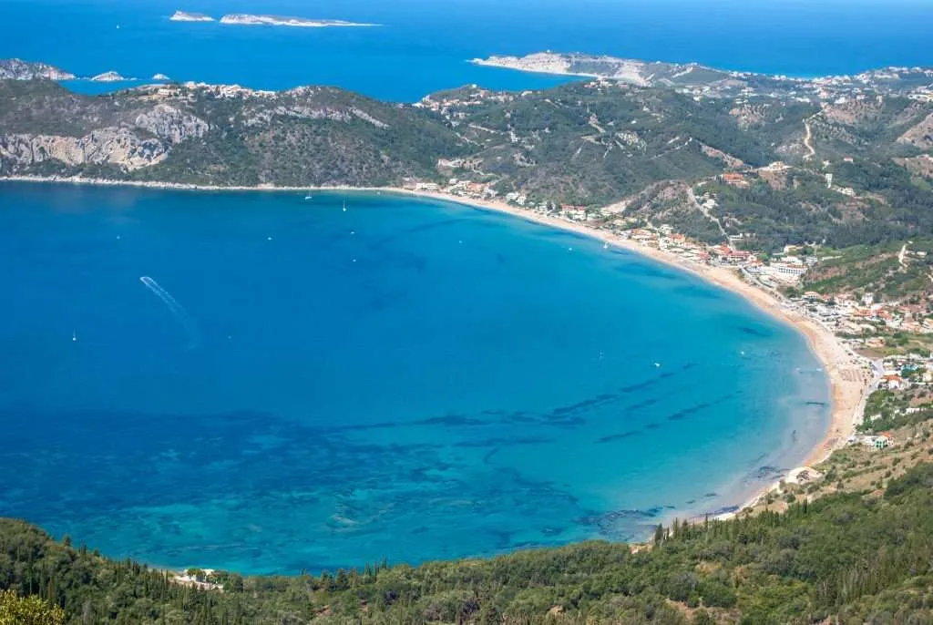 Greece Corfu Agios Georgios Pagon beach