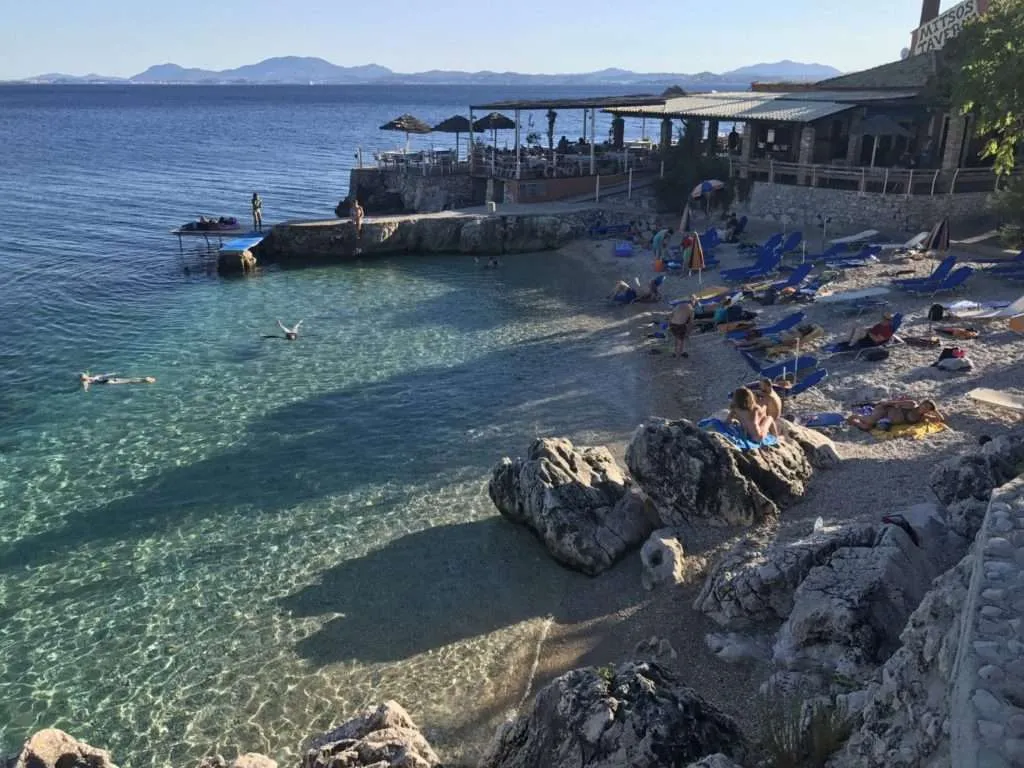 Greece Corfu Nisaki Beach