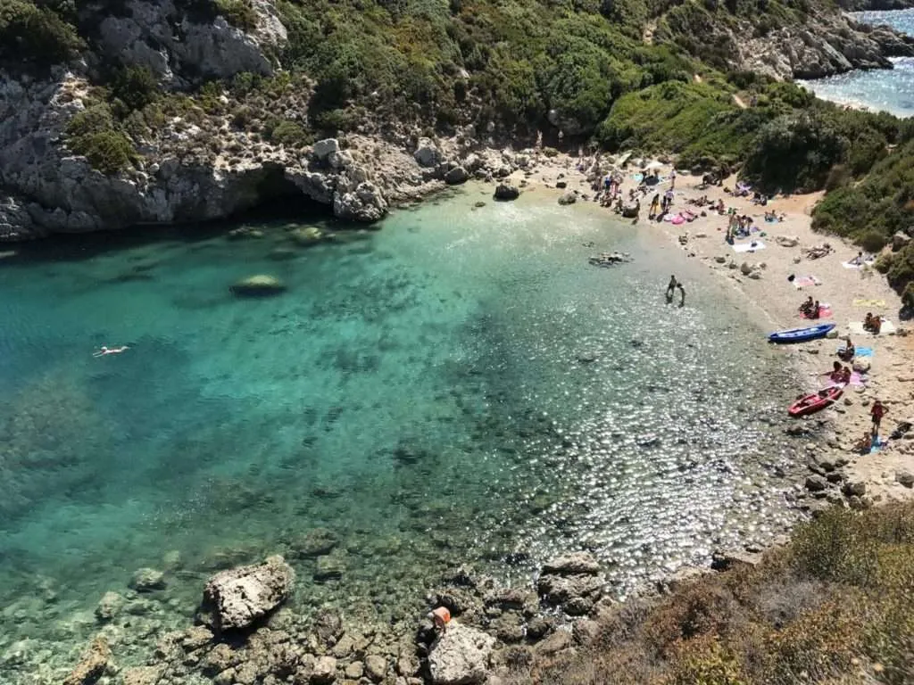 Greece Corfu Porto Timoni Beach